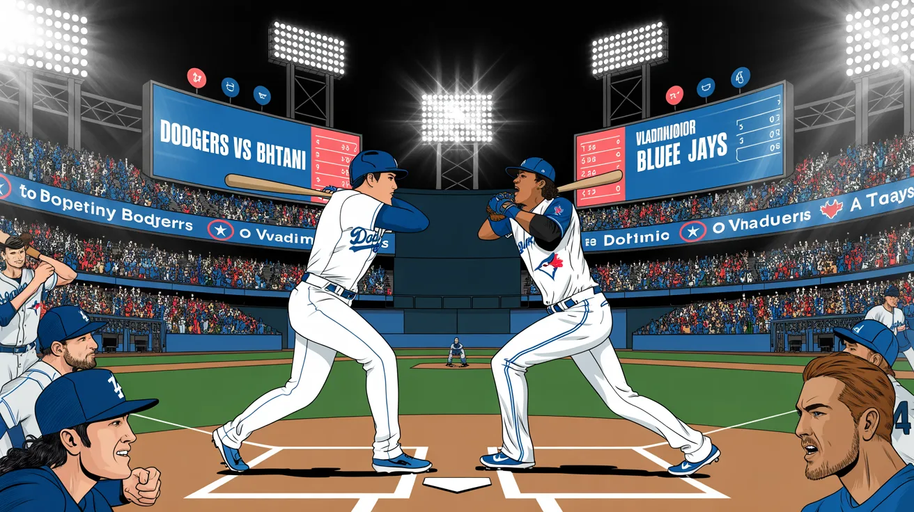 Dodgers vs Toronto Blue Jays Match Player Stats